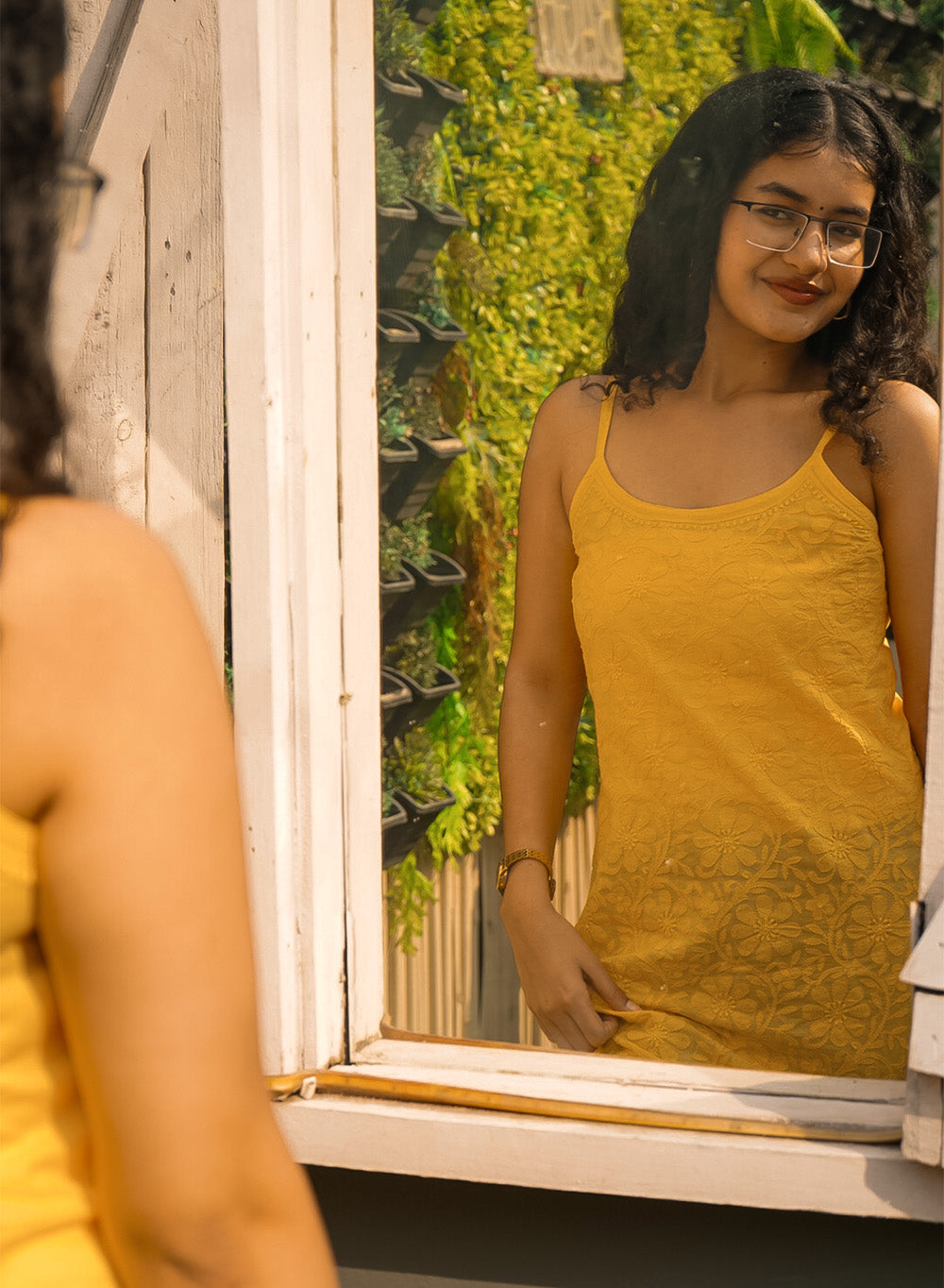 Noori Mango Cotton - Bahaar Noodle Strap Kurta