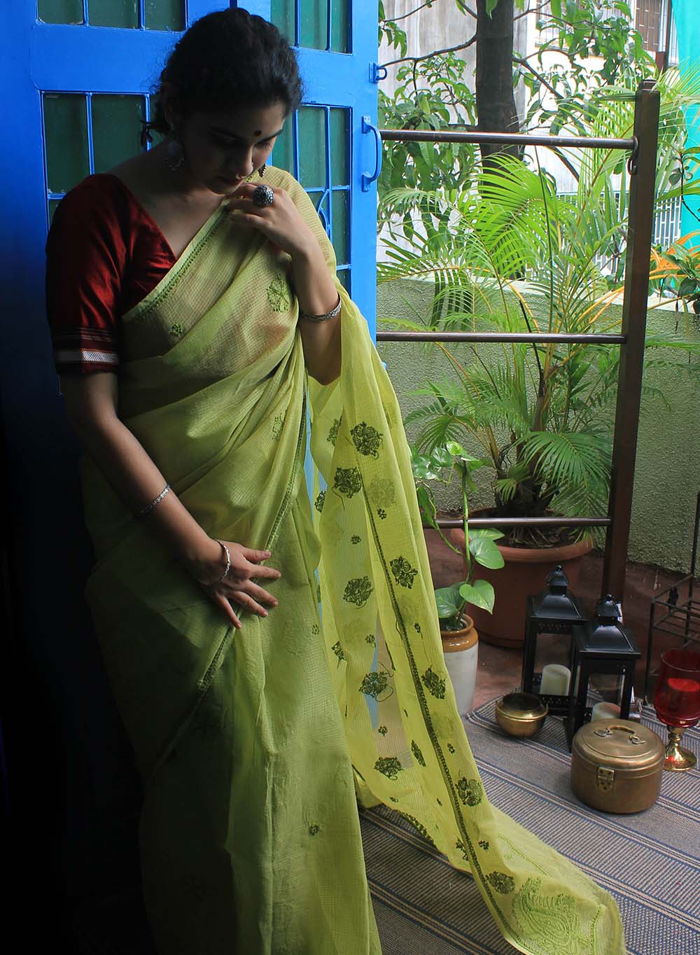 Shachi Palvi - Kota Aks Cotton Saree