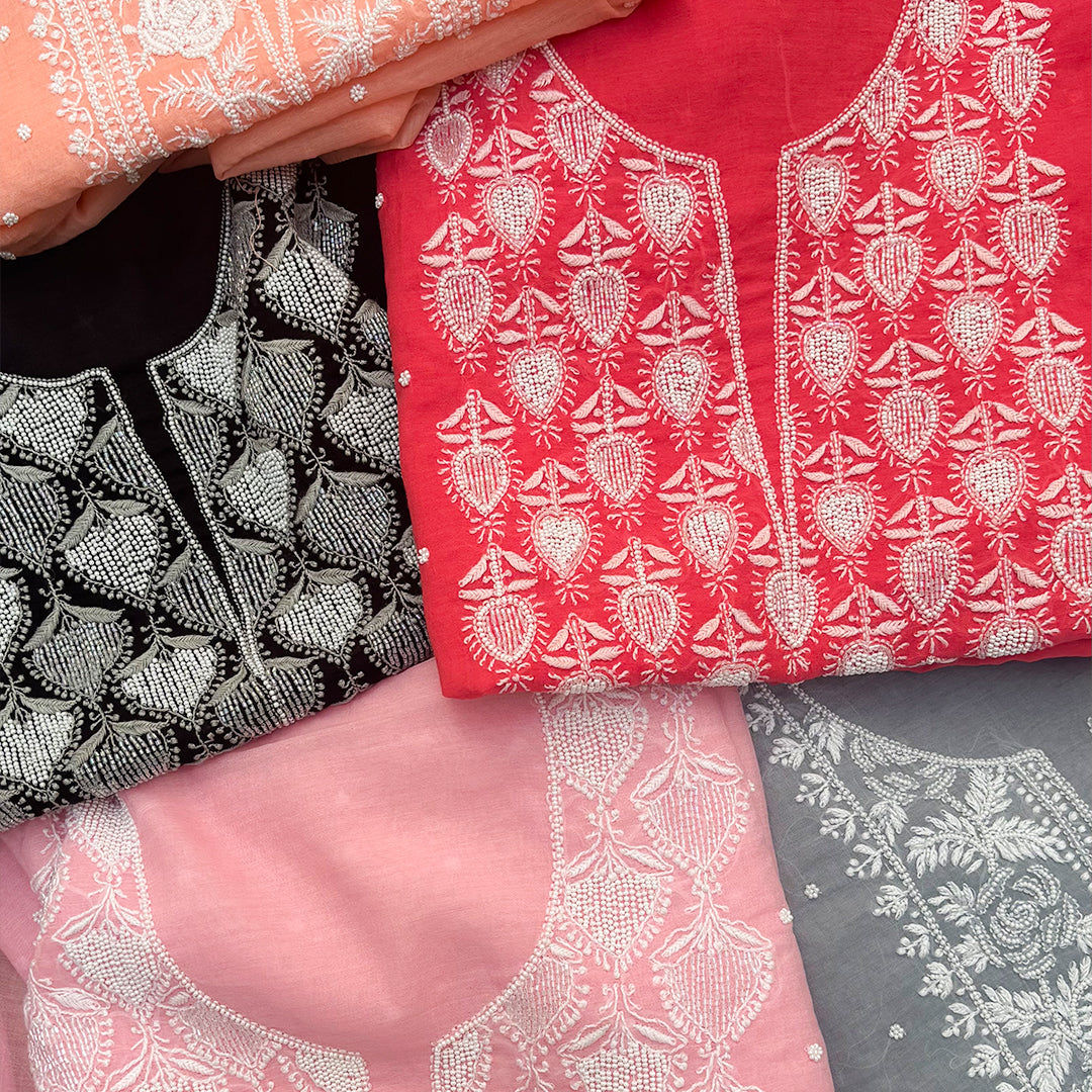 Pakeeza Chikankari Full Dress Materials