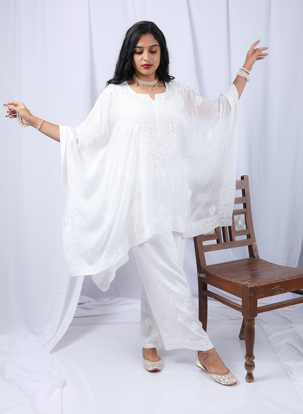 Sahiba - Anjuman Muslin Kaftan
