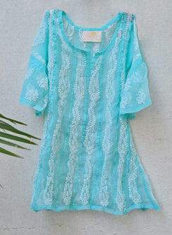 Ira Sea Green - Nanhe Farishtery Georgette  Set