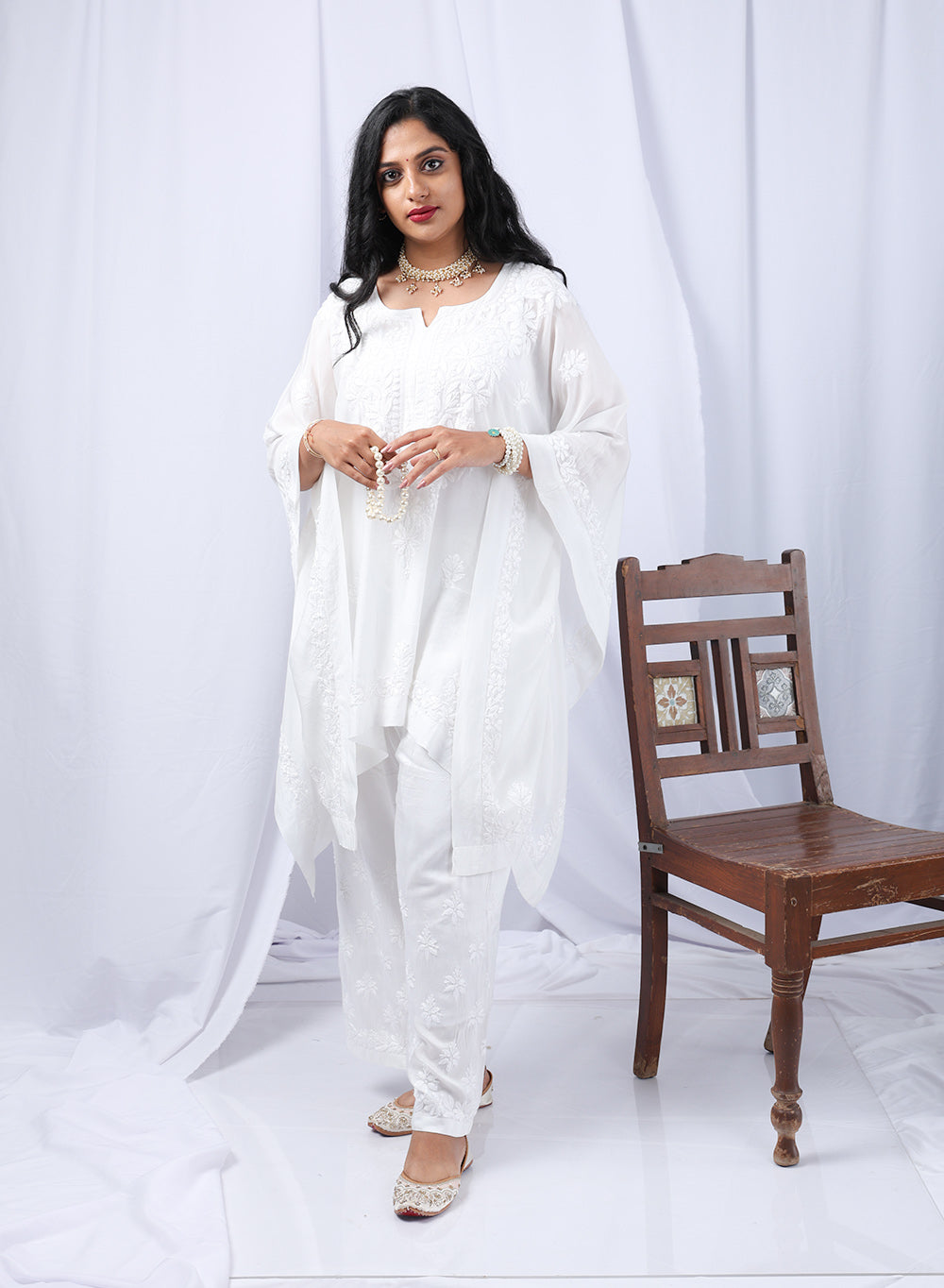 Sahiba - Anjuman Muslin Kaftan