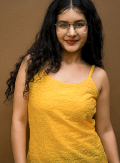 Noori Mango Cotton - Bahaar Noodle Strap Kurta