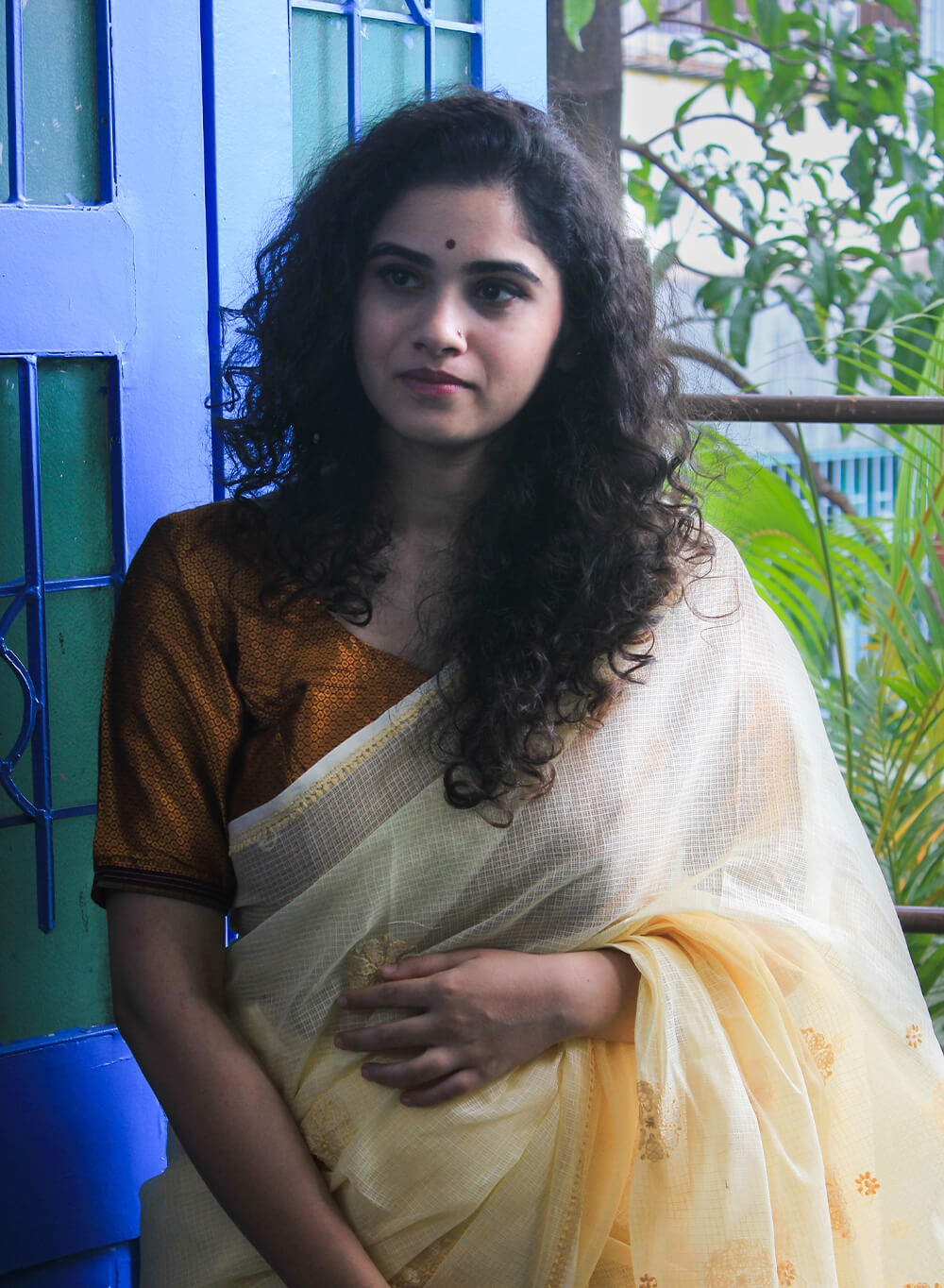 Shachi Badami - Kota Aks Cotton Saree