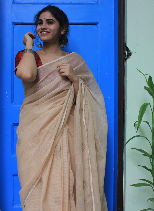 Shachi  Dharti - Kota Aks Cotton Saree