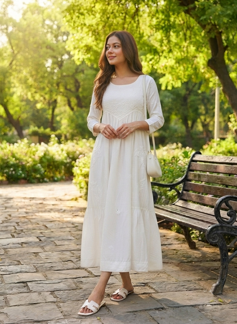ワンピース 2026SS/Chikan Embroidery Panel Dress/M Untitled-1_ae3143d8-98c3-491c-
